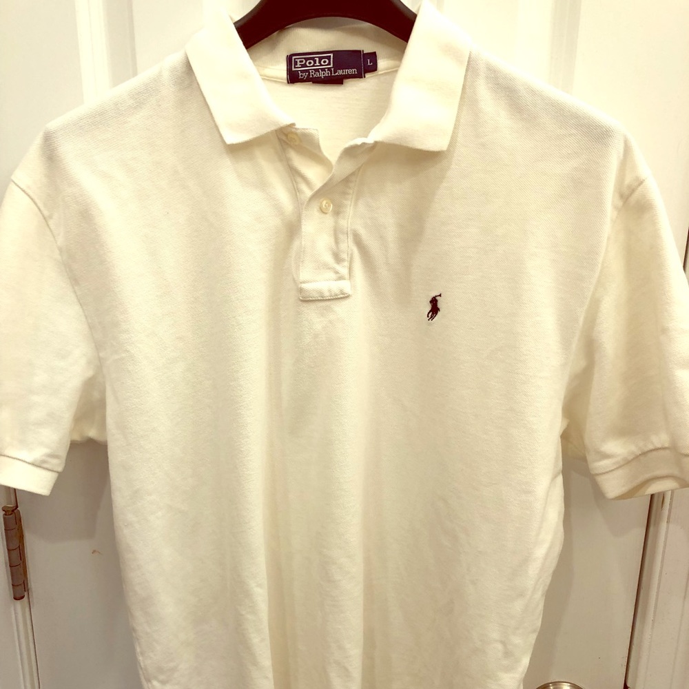 Polo by Ralph Lauren Large white polo shirt